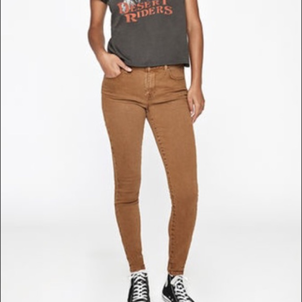 PacSun Skinny Jeans in Khaki